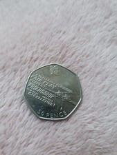 2011 Olympic Rowing 50p Coin