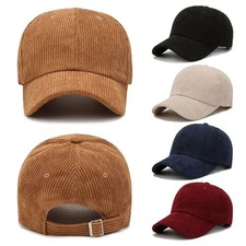 Corduroy Baseball Cap Dad Hat