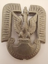 WW2 Polish Air Force wz.36 Eagle Cap Badge – Lead Cast