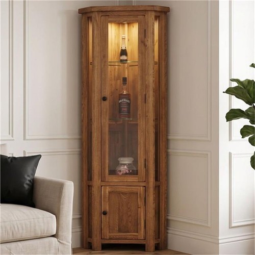 Solid oak corner - corner, display