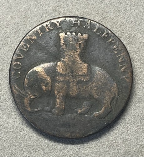 1799 half penny - half, coventry
