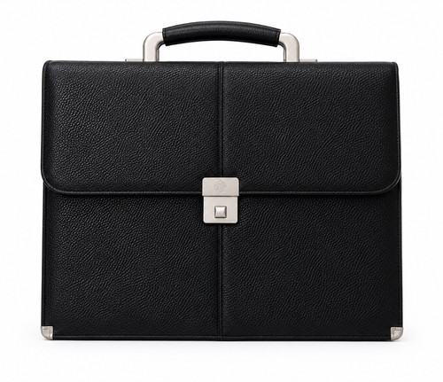 Genuine leather black - genuine,