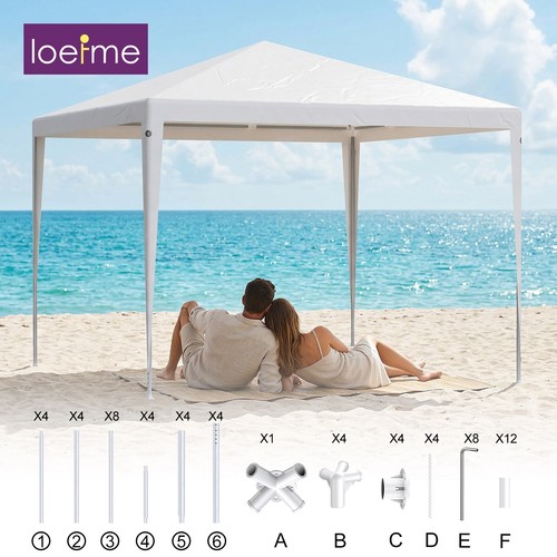 3x3m heavy duty gazebo - heavy, marquee
