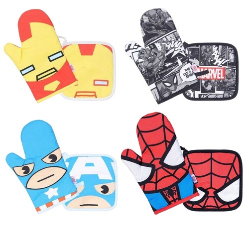 Marvel oven glove mitt safety - marvel,