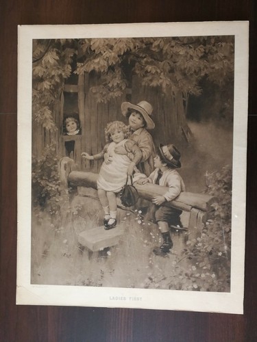 Vintage original print - vintage,