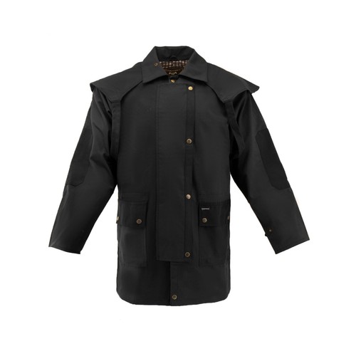 Oilskin cotton western short - oilskin,