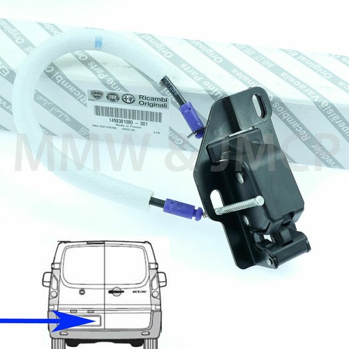 Rear lower door lock catch - door,