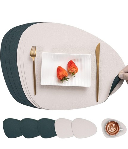 Myir jun leather table mats - jun,