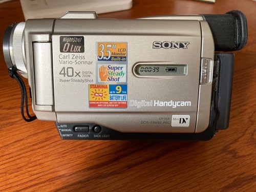 Sony dcr trv8e mini tape - sony,