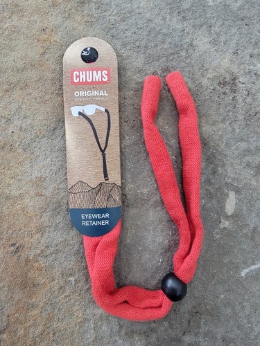 Chums sunglass retainer red - chums,