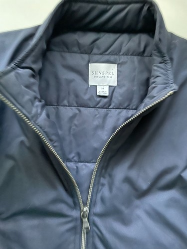 Sunspel padded shell gilet - sunspel,