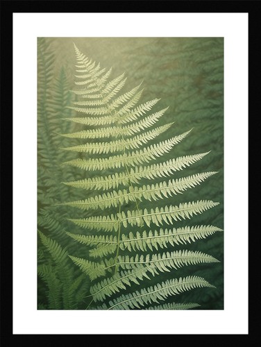 Sophisticated fern fronds art - sophisticated,