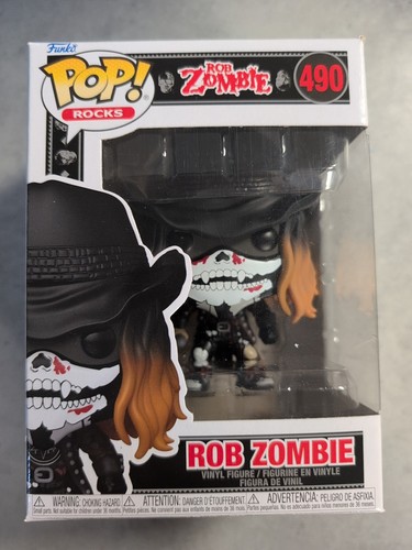 Rob zombie rocks funko - rob,