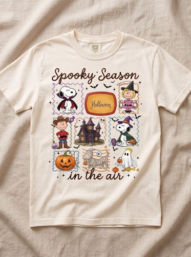 Retro snoopy halloween shirt - snoopy,