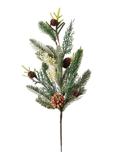 Christmas pinecone tip picks - pinecone,