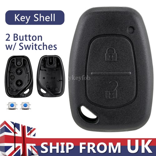 Button key fob case - key, shell