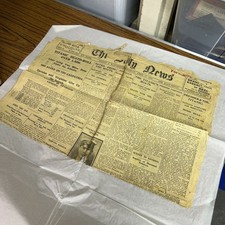 Daily News Titanic Original Newspaper April 17th