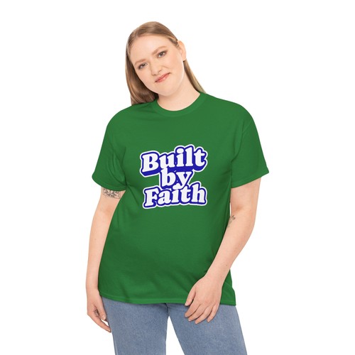 Shirt built faith - by, —