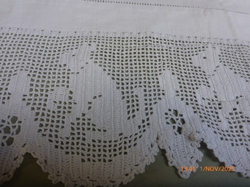 Antique hand crochet cotton - hand,