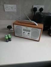 Bush DAB Bluetooth Wooden