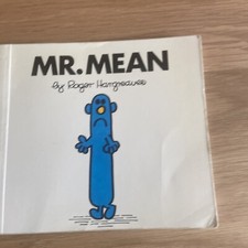 Vintage Mr Men Book Mr Mean by