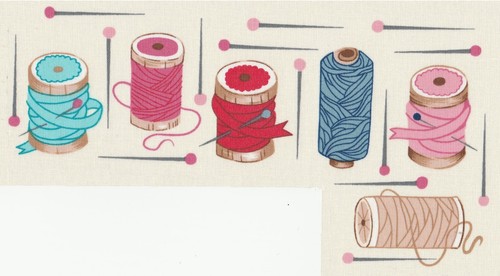 Fabric picture panel thread - fabric,