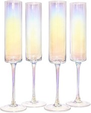 Edge Champagne Flutes