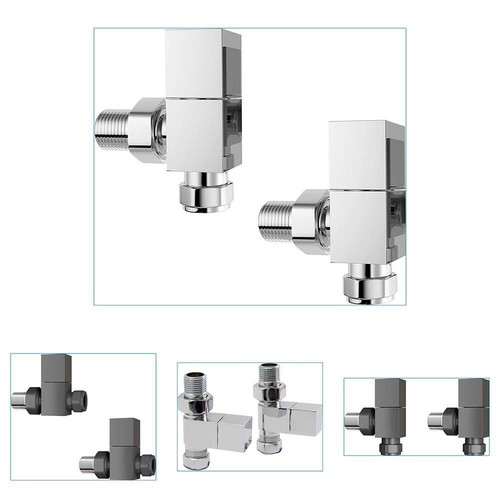 Radiator valve square - radiator, x2
