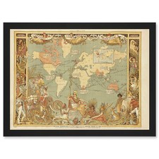 Maps British Empire 1886