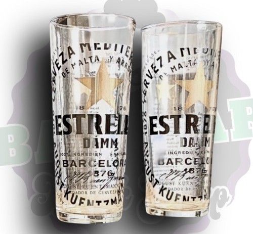 Pair estrella damm half pint - estrella,