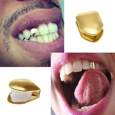 Gold Plated Single Double Cap