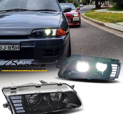 Led headlights for r32 - led,