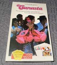 Vintage 1980 Canasta - The Card Game Of Colour & Excitement - Waddingtons
