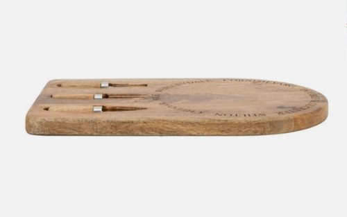 Wells mango wood - cheese, board