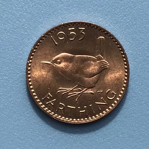 Farthing 1953 elizabeth ii - 1953,