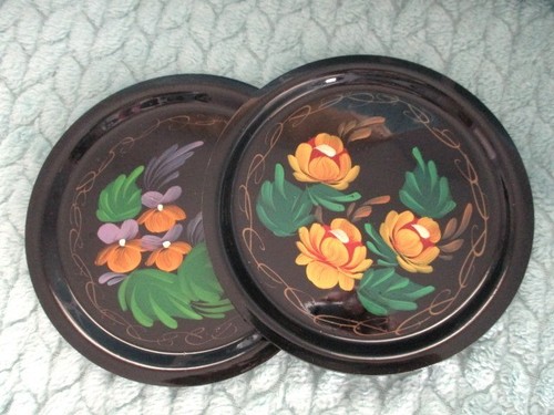 Vintage hand painted - hand,
