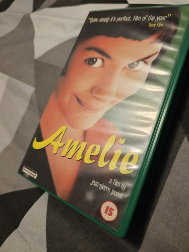 Amelie movie vhs tape - amelie, audrey