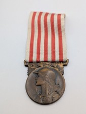 French  WW1 Medal  Commemorative de la Guerre 1914-1918 War Medal France