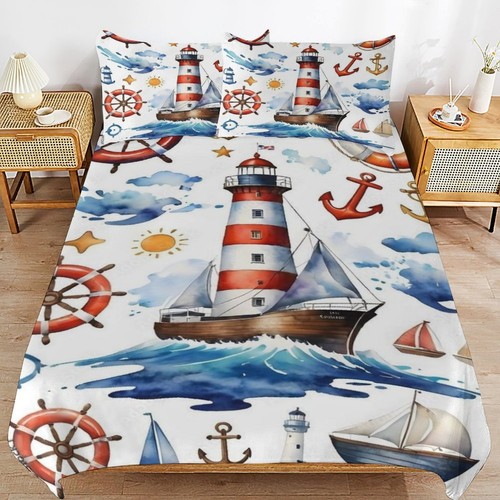 Nautical theme quilt duvet - quilt,