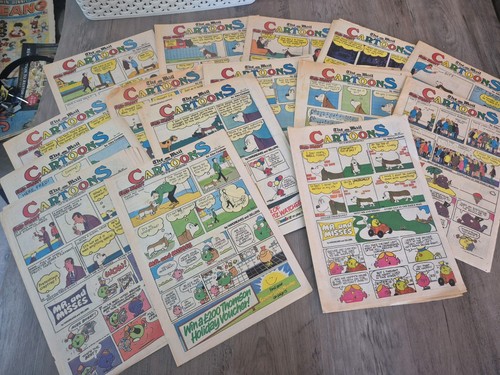 Vintage daily mail cartoons - vintage,