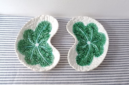 Vintage majolica cabbage - 2,