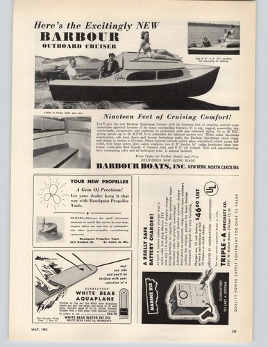 1952 paper barbour motor - barbour,
