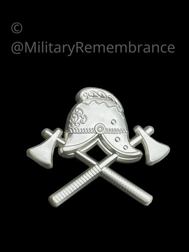 Fire service veteran lapel pin - service,
