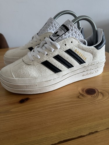 Adidas gazelle white black - adidas, white/black