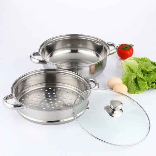 3pc 3tier steamer cooker pot - 3pc,