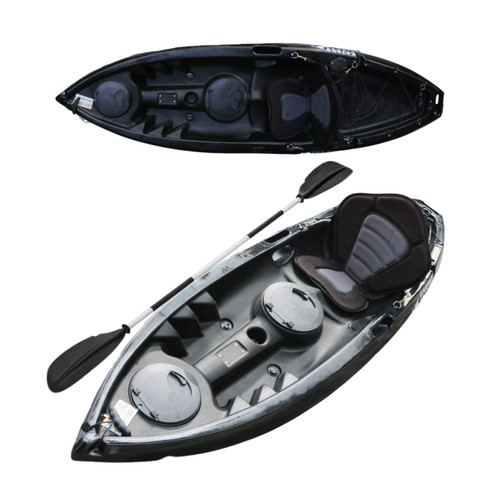 Black sit top - sit, kayak,