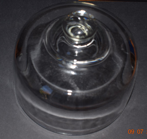 Clear glass dome - , for