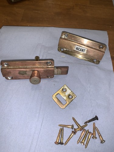 Antique solid brass vacant - antique,