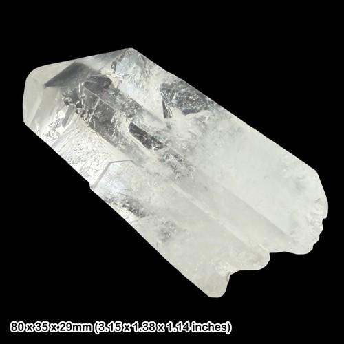 Brazil rock crystal point - brazil,