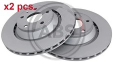 X2 PCS REAR BRAKE DISC ROTOS